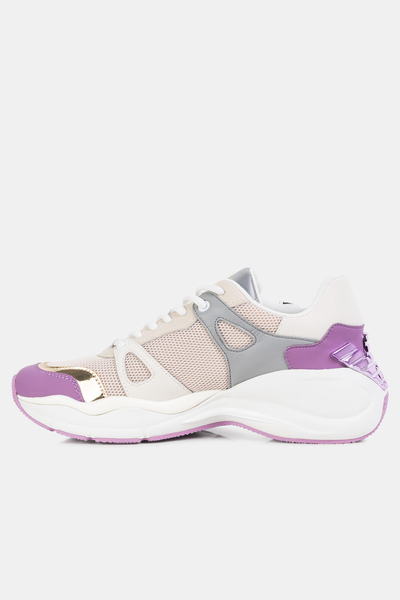 EMPORIO ARMANI Sneakersy X3X184 XN829 S785 fioletowe
