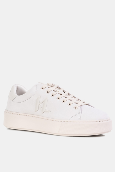 Karl Lagerfeld Sneakersy z inicjałami logo MAXI KUP Monogram Injekt Lo białe