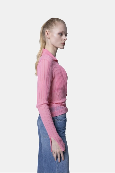 PINKO polo Annapurna różowe