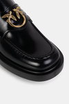 PINKO czarne loafersy damskie Tina 01