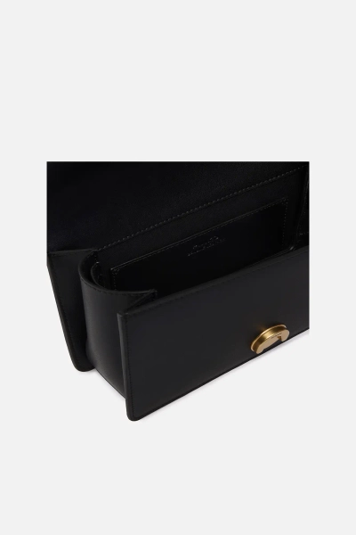 PINKO torebka z paskami Love One Mini Light Cl czarna