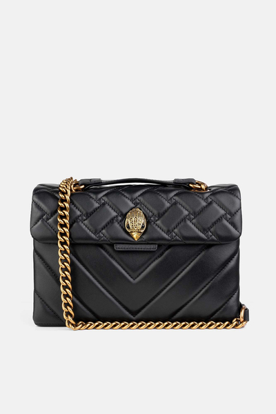 Torebka Kurt Geiger Leather Kensington X Bag czarna