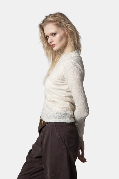 PINKO bluzka damska Marinara biała