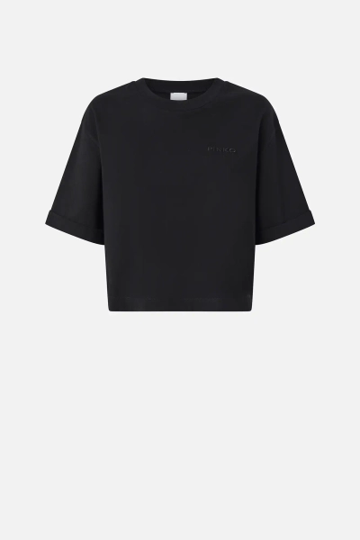 PINKO t-shirt Douala czarny
