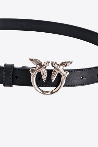 Czarny pasek PINKO Love Berry Hips Simply 1 Belt H2