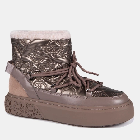 PINKO śniegowce Yoko 19 brązowe