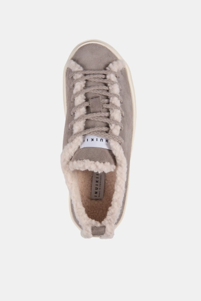 INUIKII sneakersy Shearling Low szare