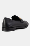 Baldinini Loafersy skórzane U3A160BORK0000 Czarne