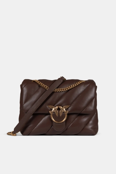 PINKO torebka Love Puff Big CL brązowa