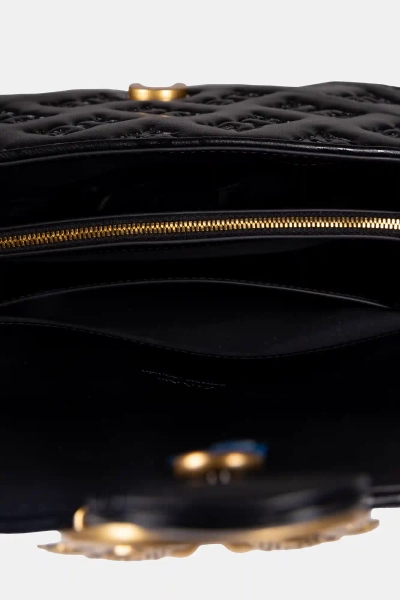 PINKO torebka skórzana Love Lady Puff Classic Cl czarna