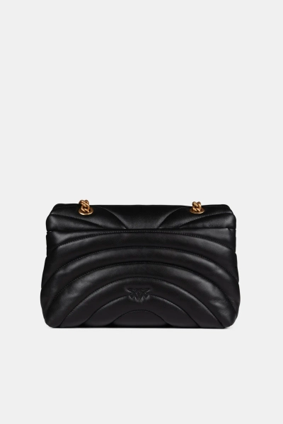 PINKO duża torebka Love Puff Classic Cl Butterfly czarna