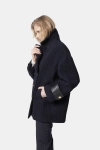 PINKO bosmanka Canederli Cappotto granatowa