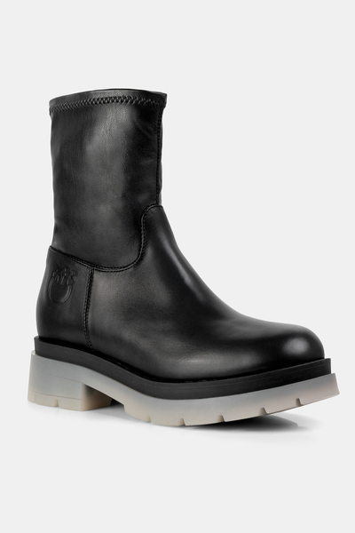 PINKO botki Prezzemolo czarne