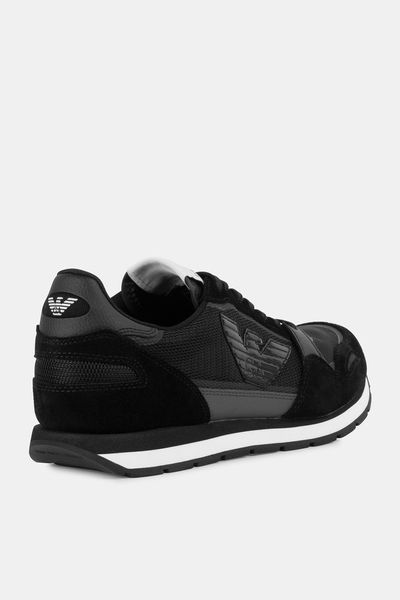Emporio Armani Sneakersy męskie X4X537 XN730 R926 czarne