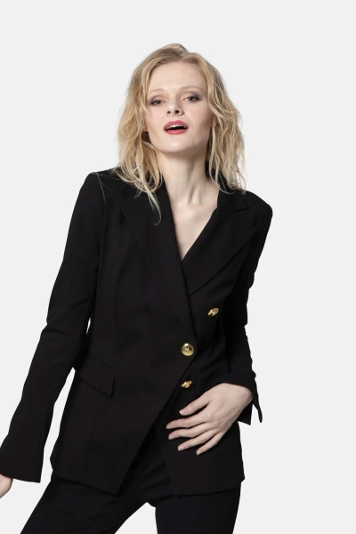 PINKO marynarka taliowana Granita Giacca czarna