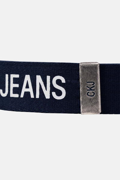 Calvin Klein Jeans pasek materiałowy 80 granatowy 