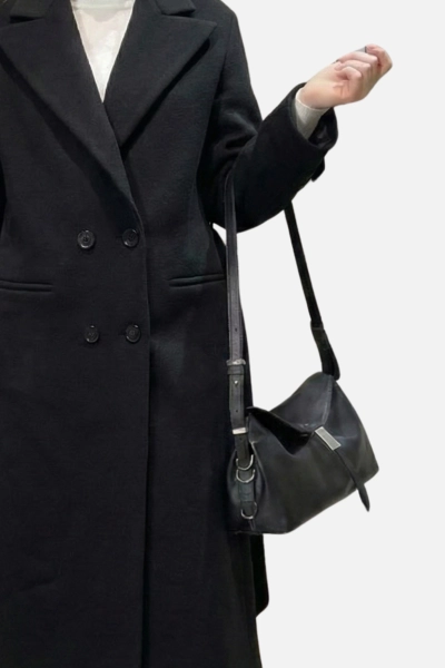 PINKO płaszcz damski Campana Coat czarny