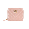 Pinko portfel Taylor Zip Around Sheep Nappa różowy 
