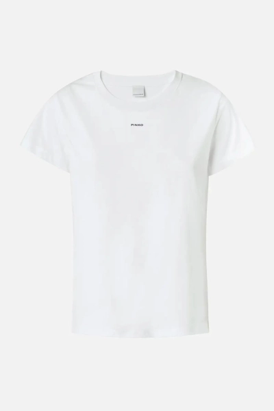 PINKO t-shirt damski Basico biały