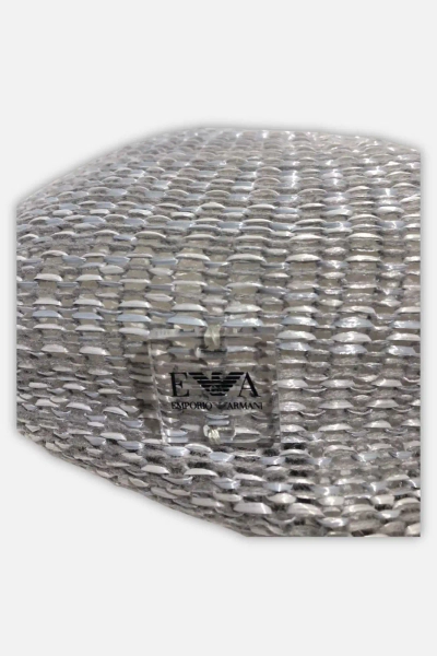 Emporio Armani  kaszkiet damski Cappello Basco szary