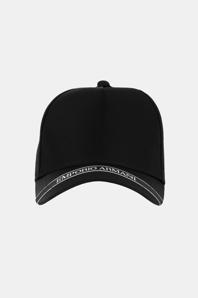 Czapka z daszkiem Emporio Armani z lamówką na daszku 637211 0A501 00020