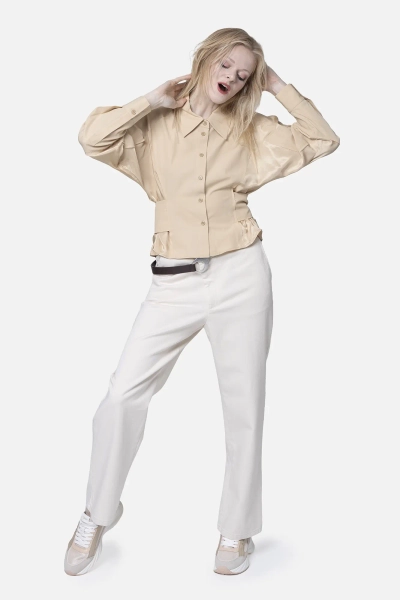 PINKO koszula damska Controvento brązowa