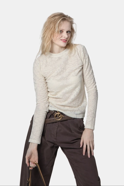 PINKO bluzka damska Marinara biała