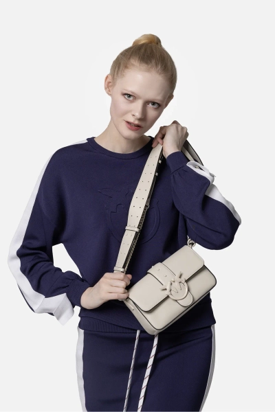 PINKO bluza damska Emporio fioletowa
