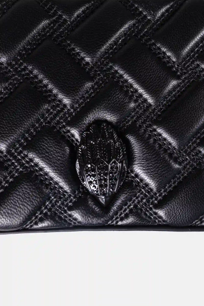 Kurt Geiger torebka damska 690-KENSINGTON SM CAMERA DRCH-BLACK-LEAT