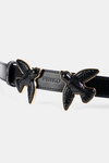 PINKO pasek Love Berry Evolution H2 Belt V czarny
