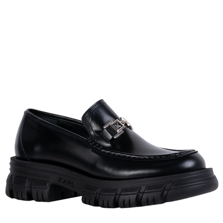 Karl Lagerfeld Loafersy PRECINCT K-Link czarne