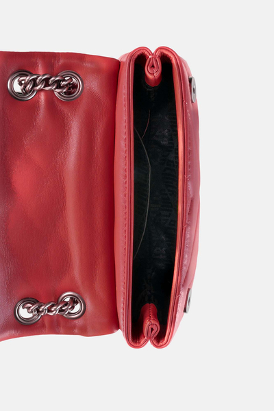 Kurt Geiger torebka Mini Kensington czerwona