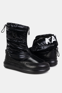 Karl Lagerfeld śniegowce Kapri Kosi czarne KL44573