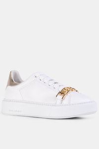 BALDININI Sneakersy z łańcuchem D3A820CFLMBOPL biale