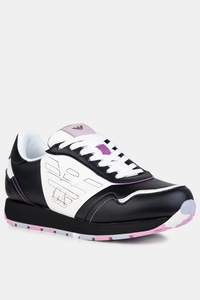 EMPORIO ARMANI Sneakersy z kolorową podeszwą X3X159 XF670 S187 czarne
