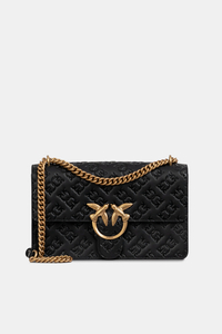 PINKO torebka Love One Classic DC Logo 100941A1YB czarna