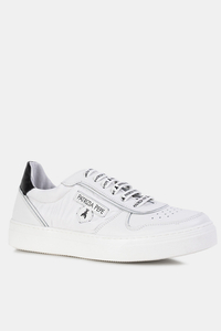 PATRIZIA PEPE Sneakersy skórzane PPJ205.06 białe