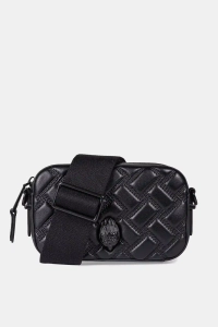 Kurt Geiger torebka damska 690-KENSINGTON SM CAMERA DRCH-BLACK-LEAT