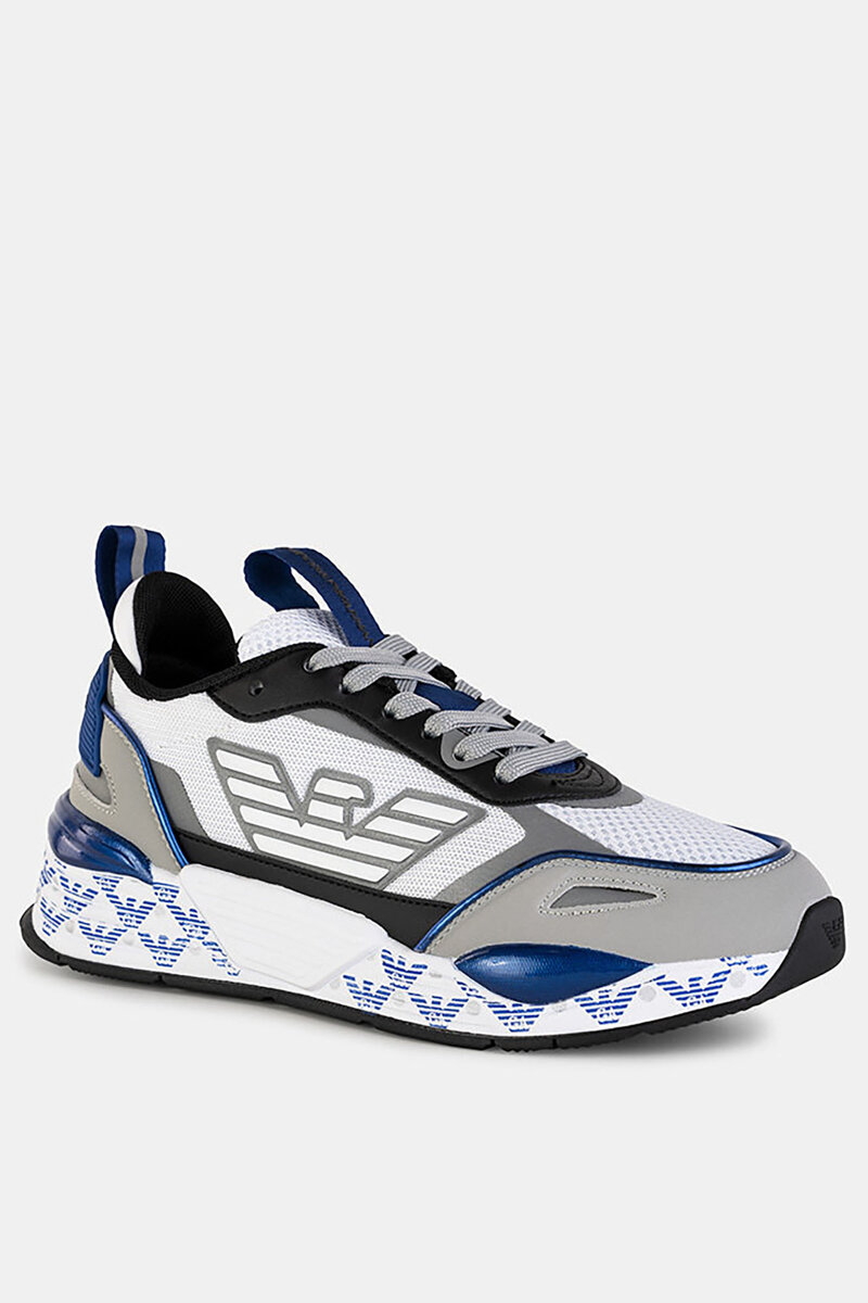EMPORIO ARMANI Sneakersy X3X126 XN029 Q496 szare