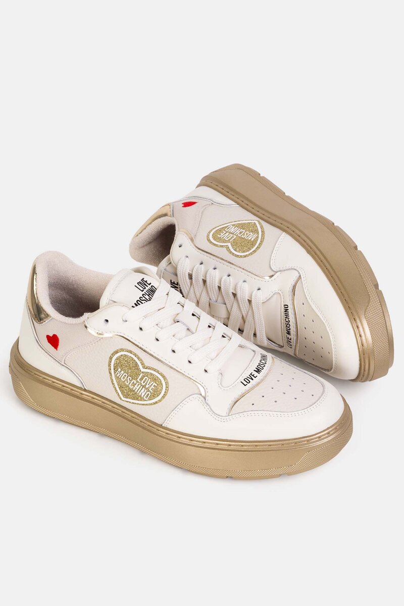 Love Moschino sneakersy Sneakerd Bold 40 Mix Latte