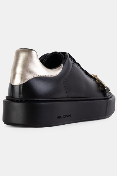 BALDININI Sneakersy z łańcuchem D3A820CFLMNEPL czarne