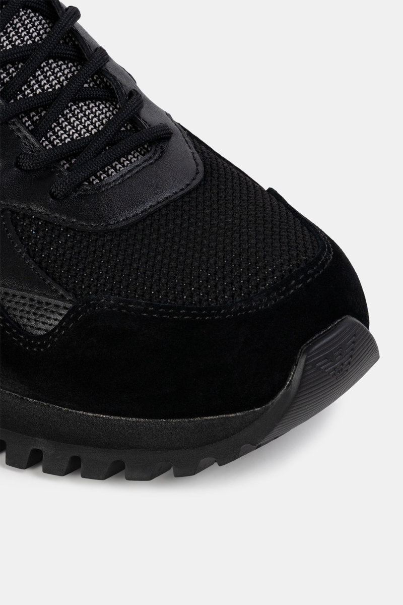 Emporio Armani Sneakersy X4X616 XN632 N814 czarne 