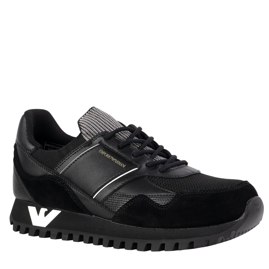 Emporio Armani Sneakersy X4X616 XN632 N814 czarne 