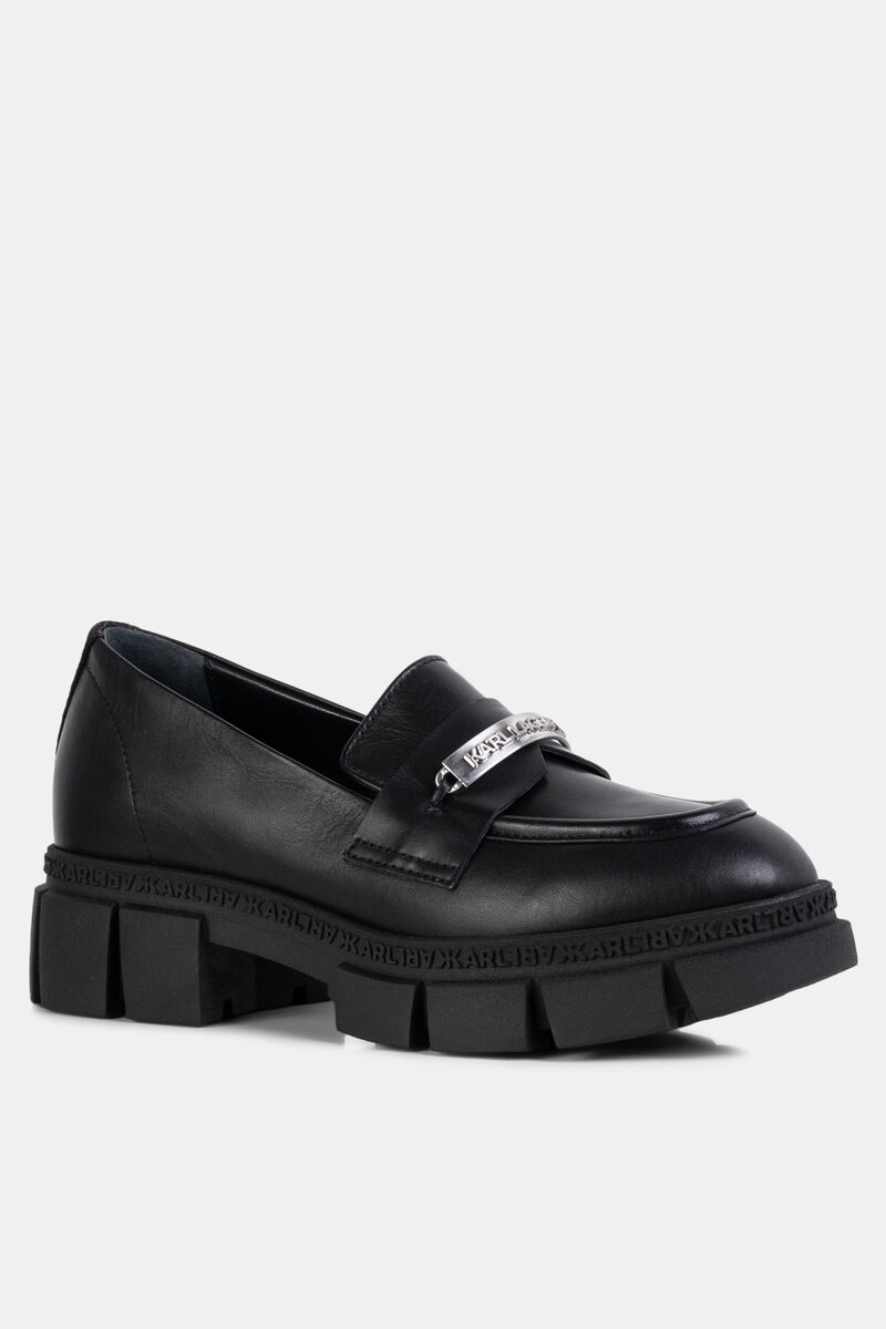 Karl Lagerfeld Loafersy ARIA Klasp czarne