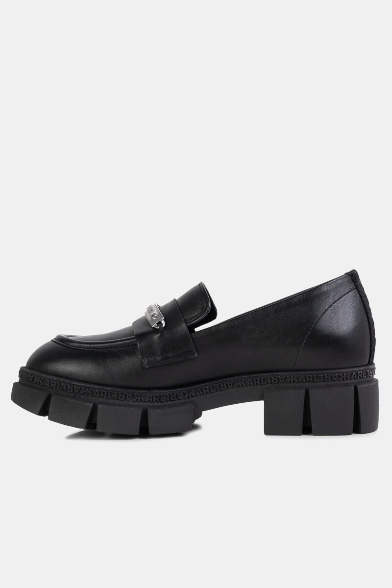 Karl Lagerfeld Loafersy ARIA Klasp czarne