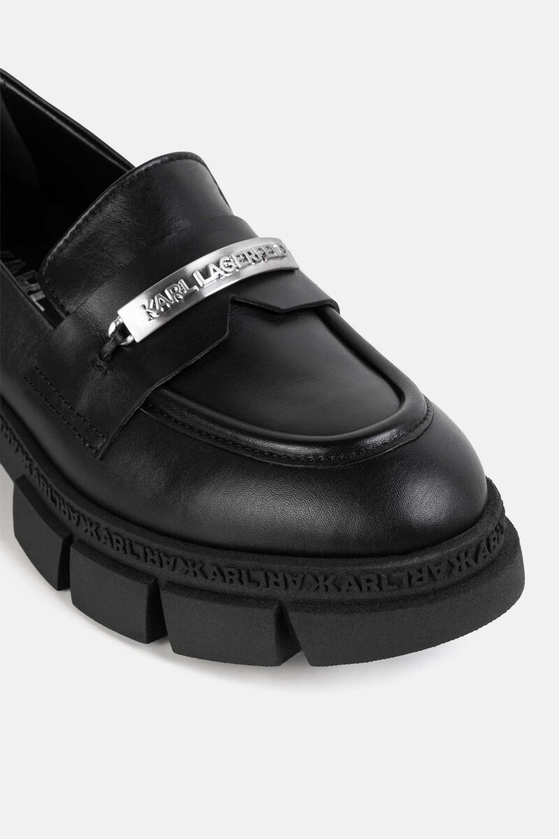 Karl Lagerfeld Loafersy ARIA Klasp czarne