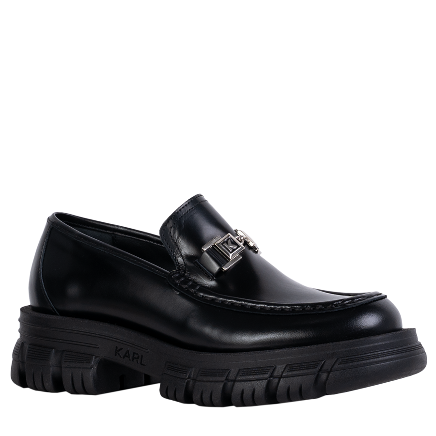 Karl Lagerfeld Loafersy PRECINCT K-Link czarne