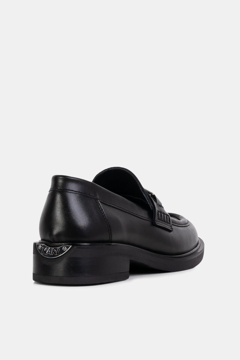 Karl Lagerfeld czarne loafersy Payton K-Link 