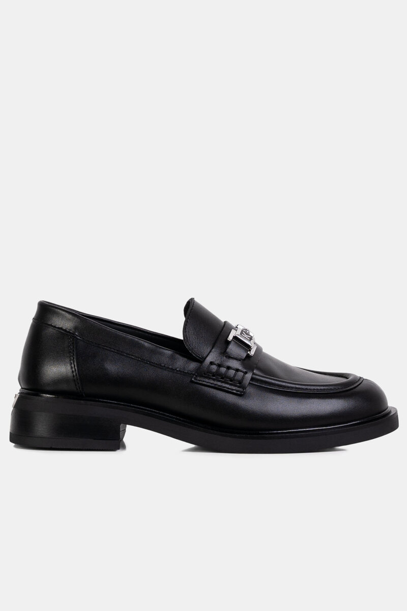 Karl Lagerfeld czarne loafersy Payton K-Link 