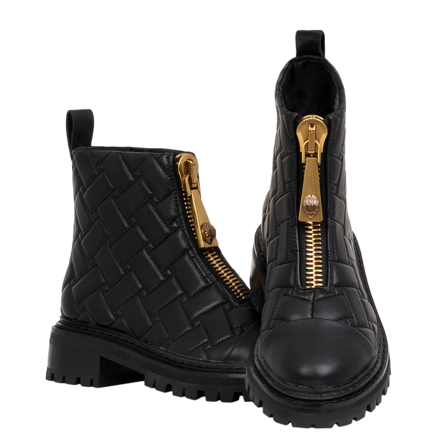 Kurt Geiger skórzane botki z zamkiem z przodu Kensington Zip Boot 3479700109